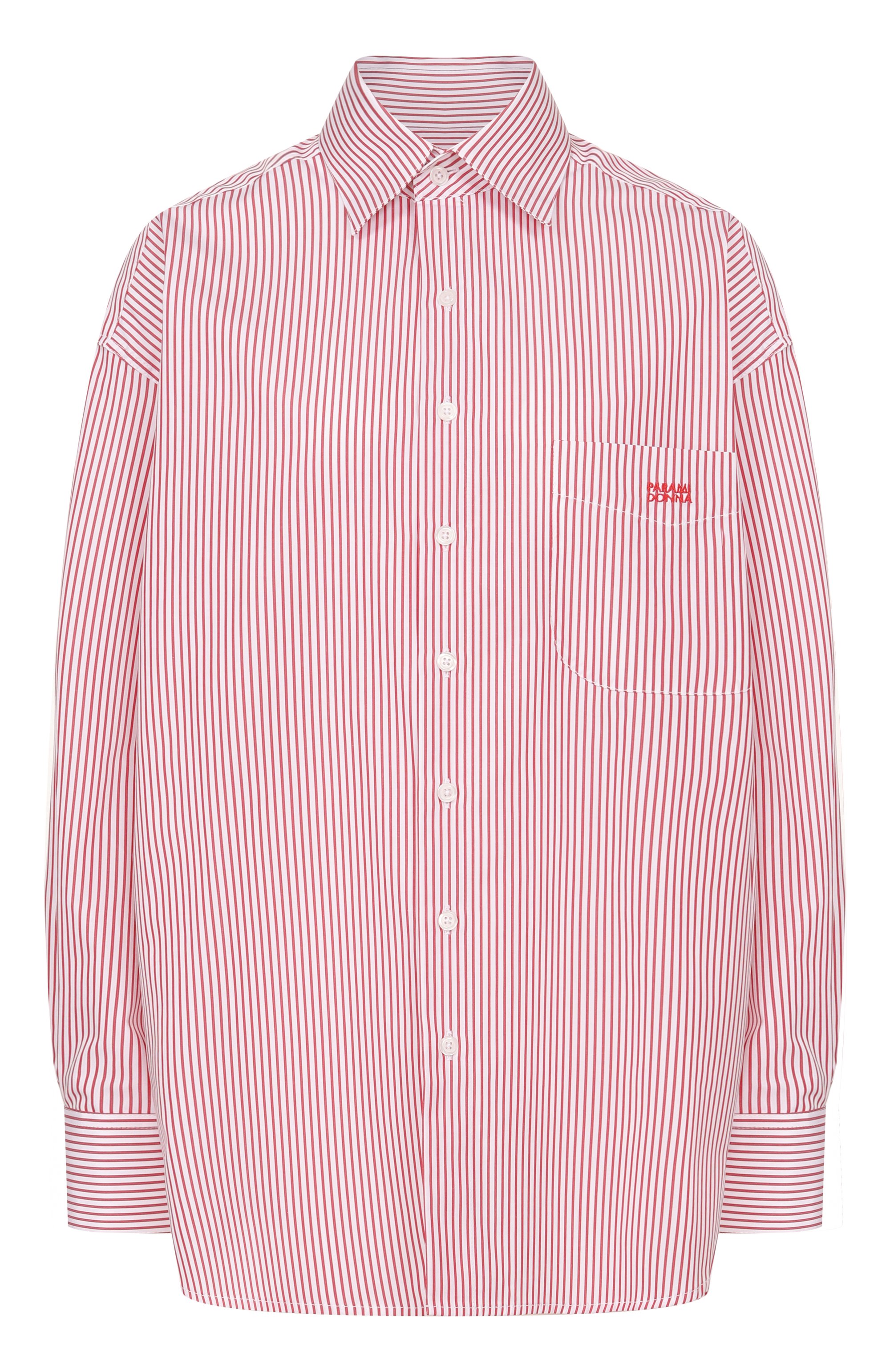Хлопковая рубашка PARAMIDONNA, арт. CR26VSSB-1, фото 1