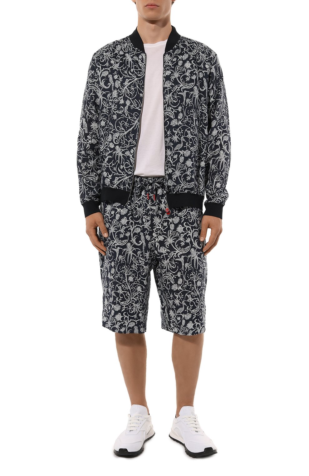 Льняной бомбер KITON, арт. UG0001H08902, фото 2