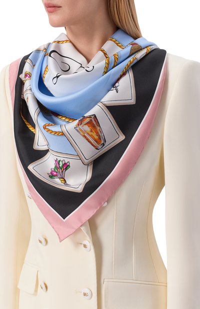 Женский шелковый платок DOLCE & GABBANA, арт. FN090R/GDDLP