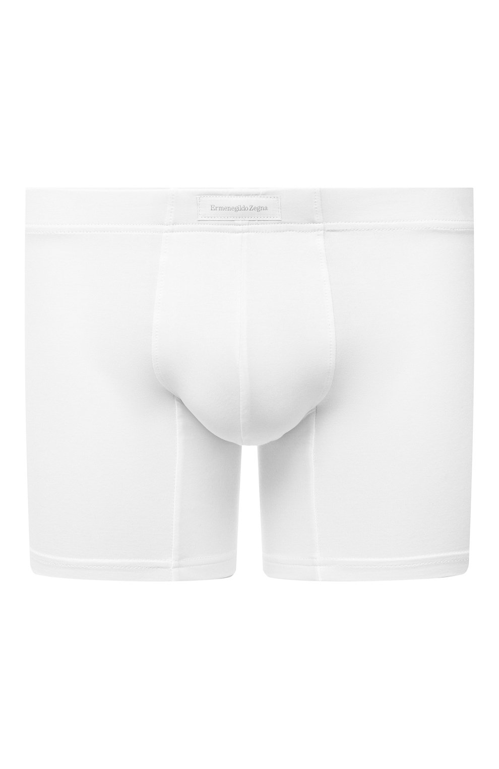 Хлопковые боксеры ZEGNA белого цвета по цене 5705 руб., арт. N2LC70050, фото 1 Хлопковые боксеры ZEGNA, арт. N2LC70050, фото 1
