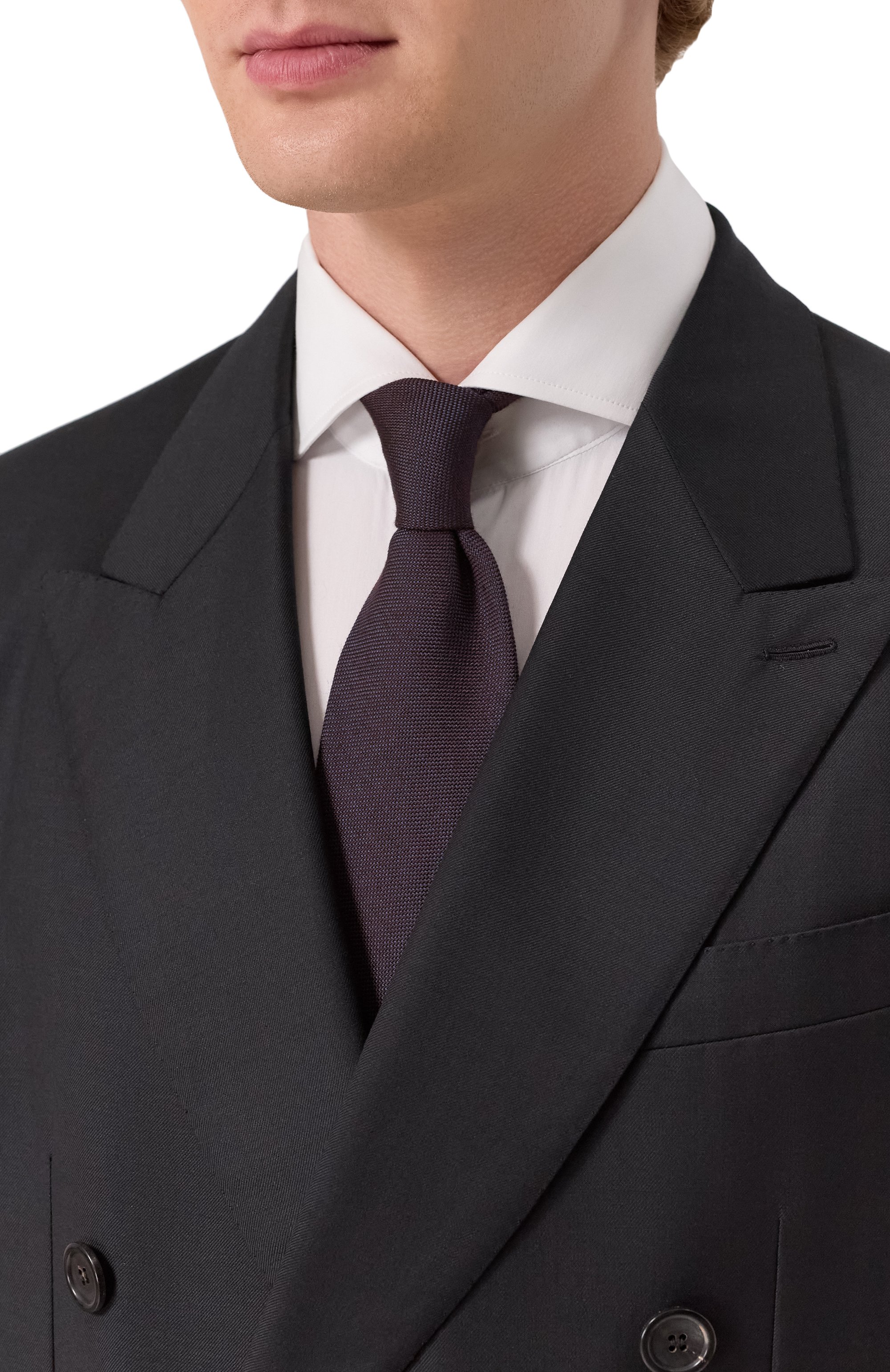 Галстук из шелка и кашемира STEFANO RICCI, арт. CCXL/18131, фото 2