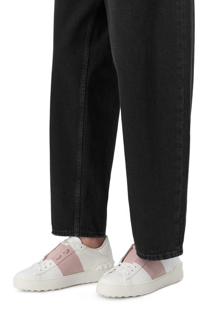 Кожаные кеды open VALENTINO, арт. 6W2S0781/BLU, фото 3