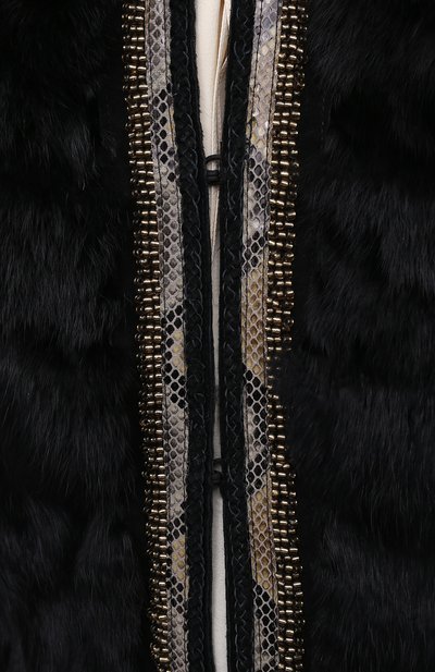 Шуба из меха кролика BLUGIRL, арт. 02525, фото 5