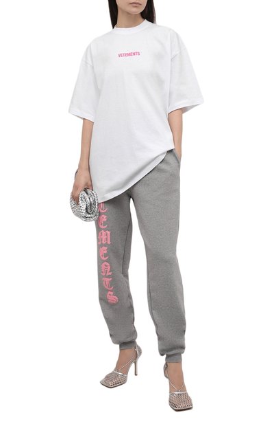 Хлопковая футболка VETEMENTS, арт. UE52TR120W 1602/W, фото 2