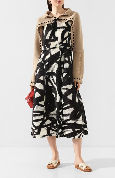 Накидка из смеси шерсти и кашемира LOEWE, арт. S3109091SM, фото 2