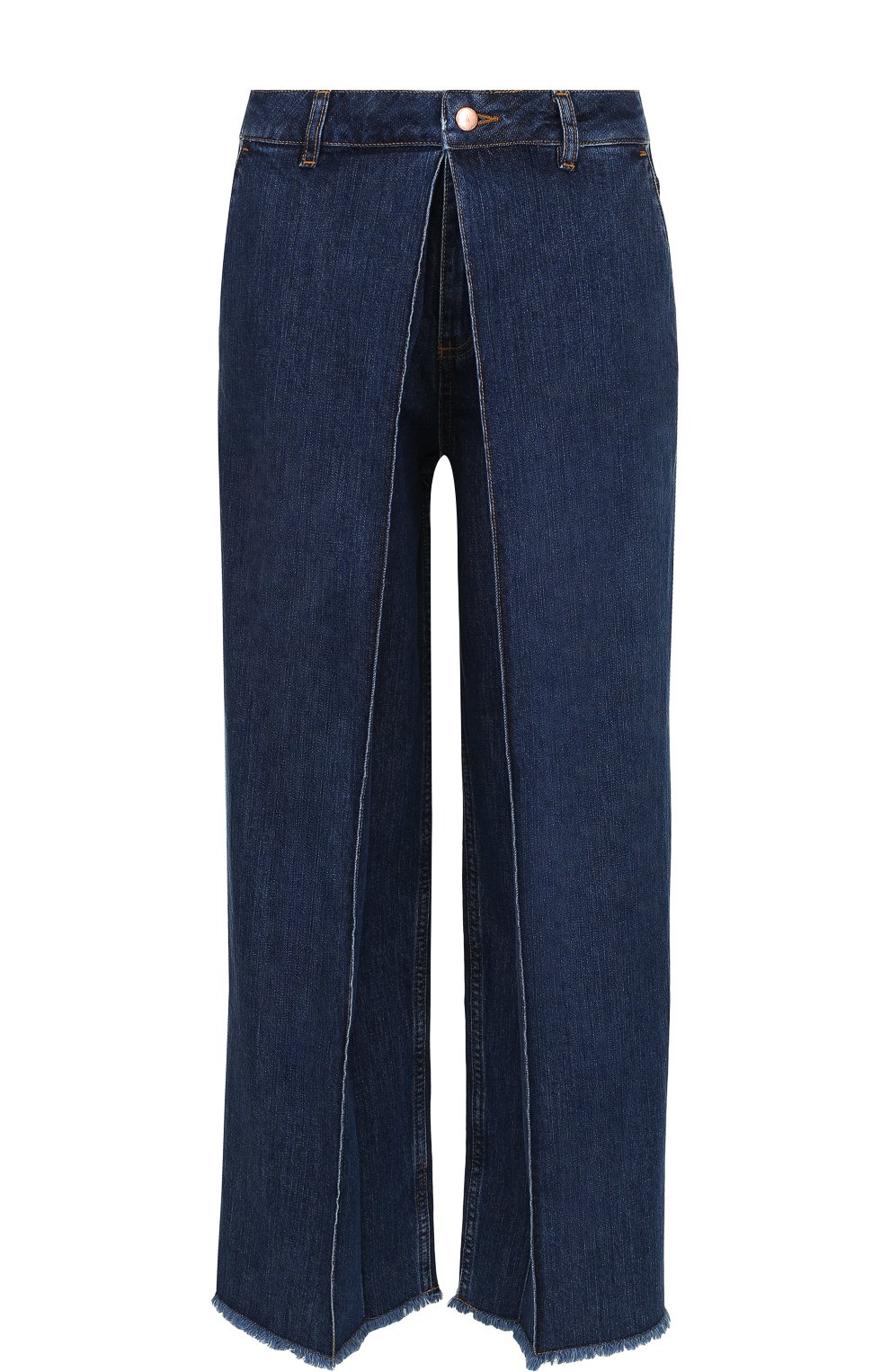 Джинсы свободного кроя со стрелками и потертостями AALTO, арт. AA-SS18-A1DE1-804, фото 1