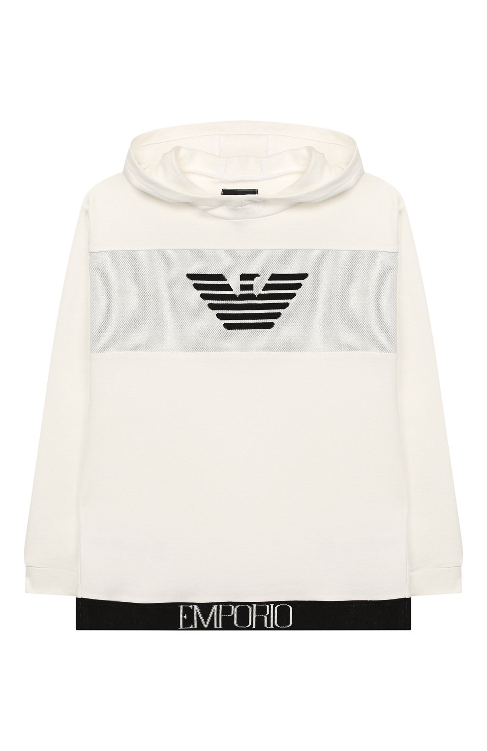 Хлопковое худи EMPORIO ARMANI, арт. 6G4MJ2/3J2VZ, фото 1