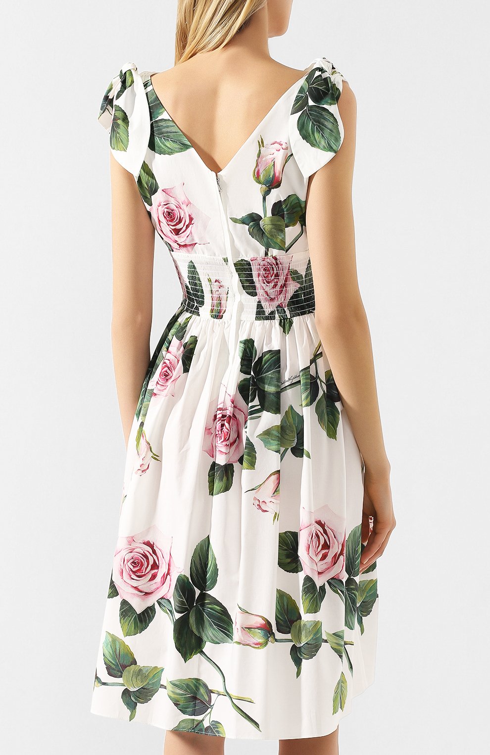 Хлопковое платье DOLCE & GABBANA, арт. F6I0AT/HS5FZ, фото 4
