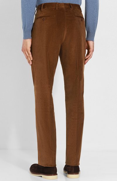 Вельветовые брюки прямого кроя LORO PIANA, арт. FAI3290, фото 4