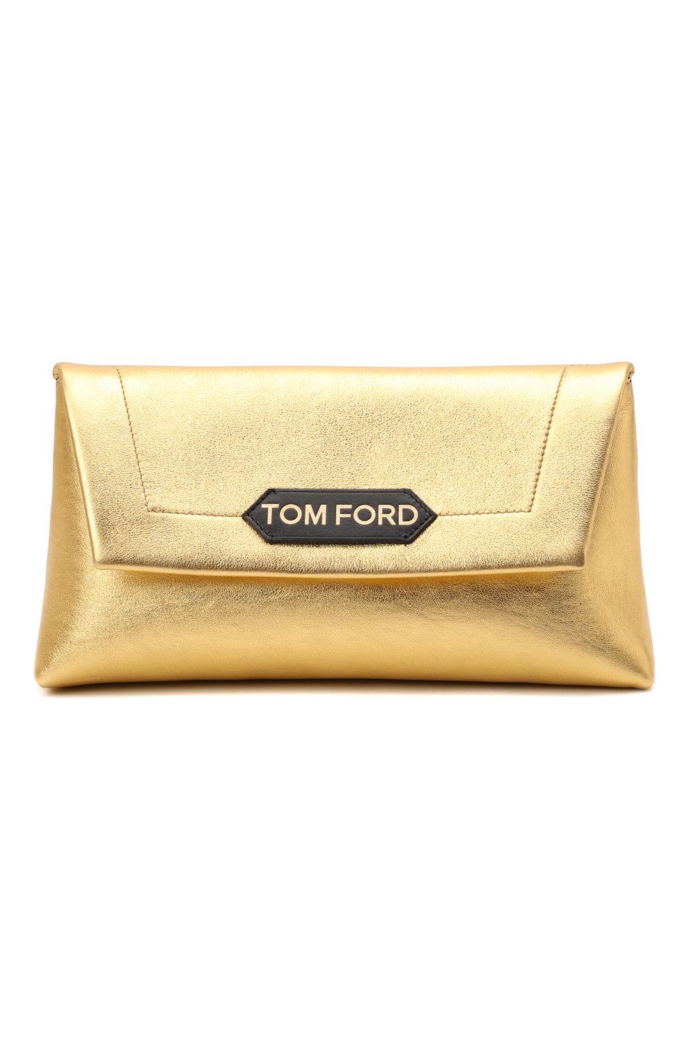 Сумка label small TOM FORD золотого цвета по цене 180500 руб., арт. L1504T-LCL238, фото 1 Сумка label small TOM FORD, арт. L1504T-LCL238, фото 1