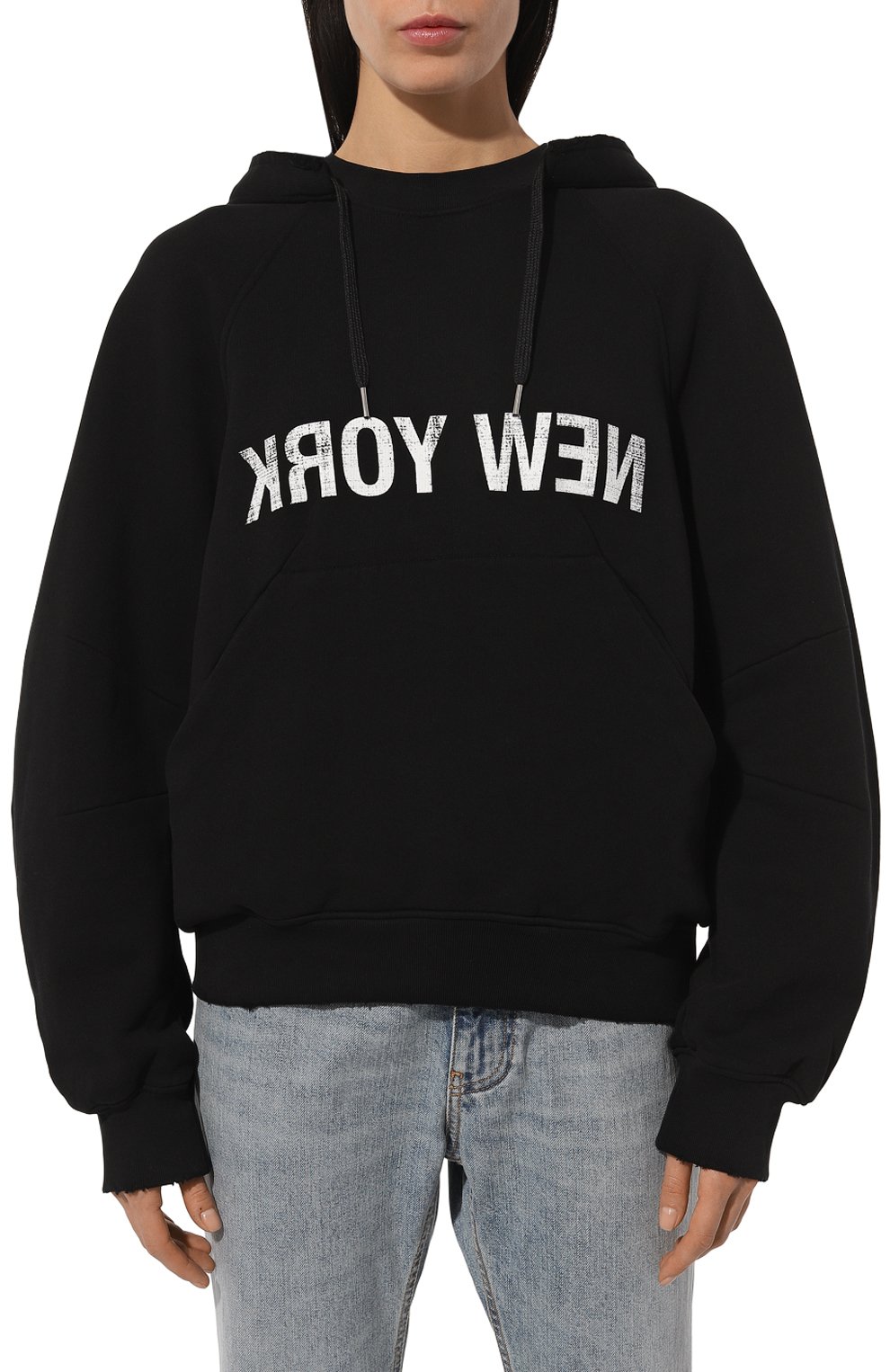 Хлопковое худи HELMUT LANG, арт. 006HM515, фото 3