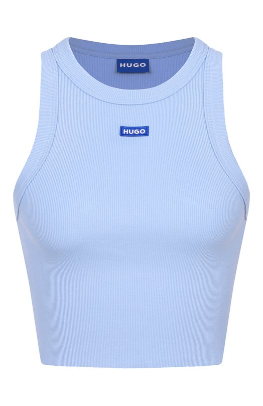 Хлопковая майка HUGO Blue 50511450 Голубой 50511450