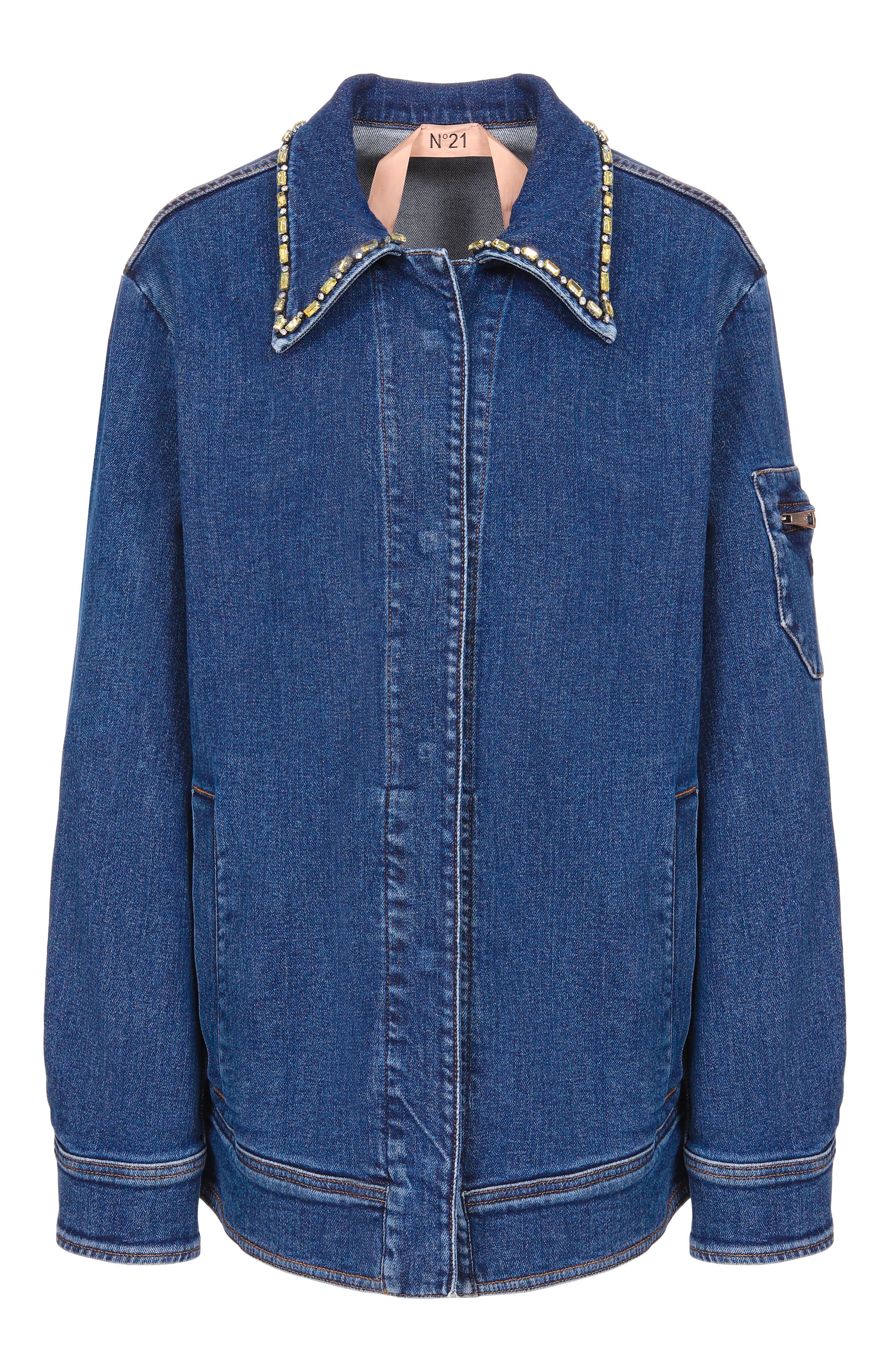 Джинсовая куртка N21, арт. 0021/0496, фото 1