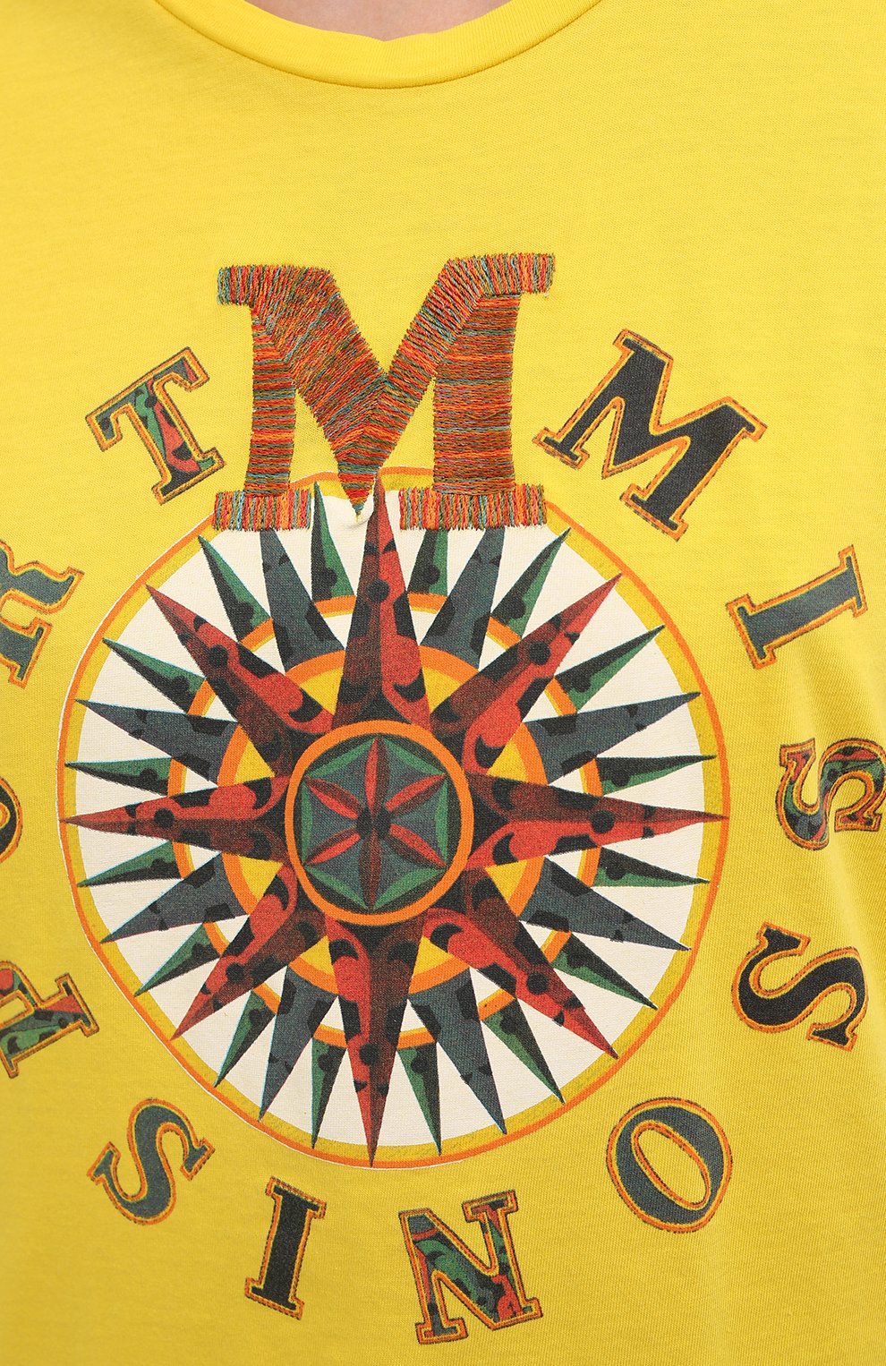 Хлопковая футболка M MISSONI, арт. 2DL00096/2J005T, фото 5