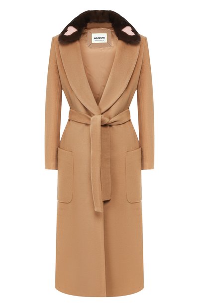 Женское шерстяное пальто AVA ADORE, арт. LI0N/63 AA FW19