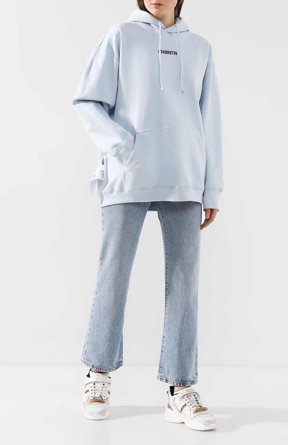 Хлопковое худи VETEMENTS, арт. UAH20TR727/W, фото 2