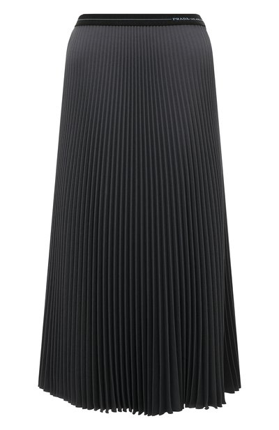 Женская плиссированная юбка PRADA, арт. P199N-1OES-F0D65-182