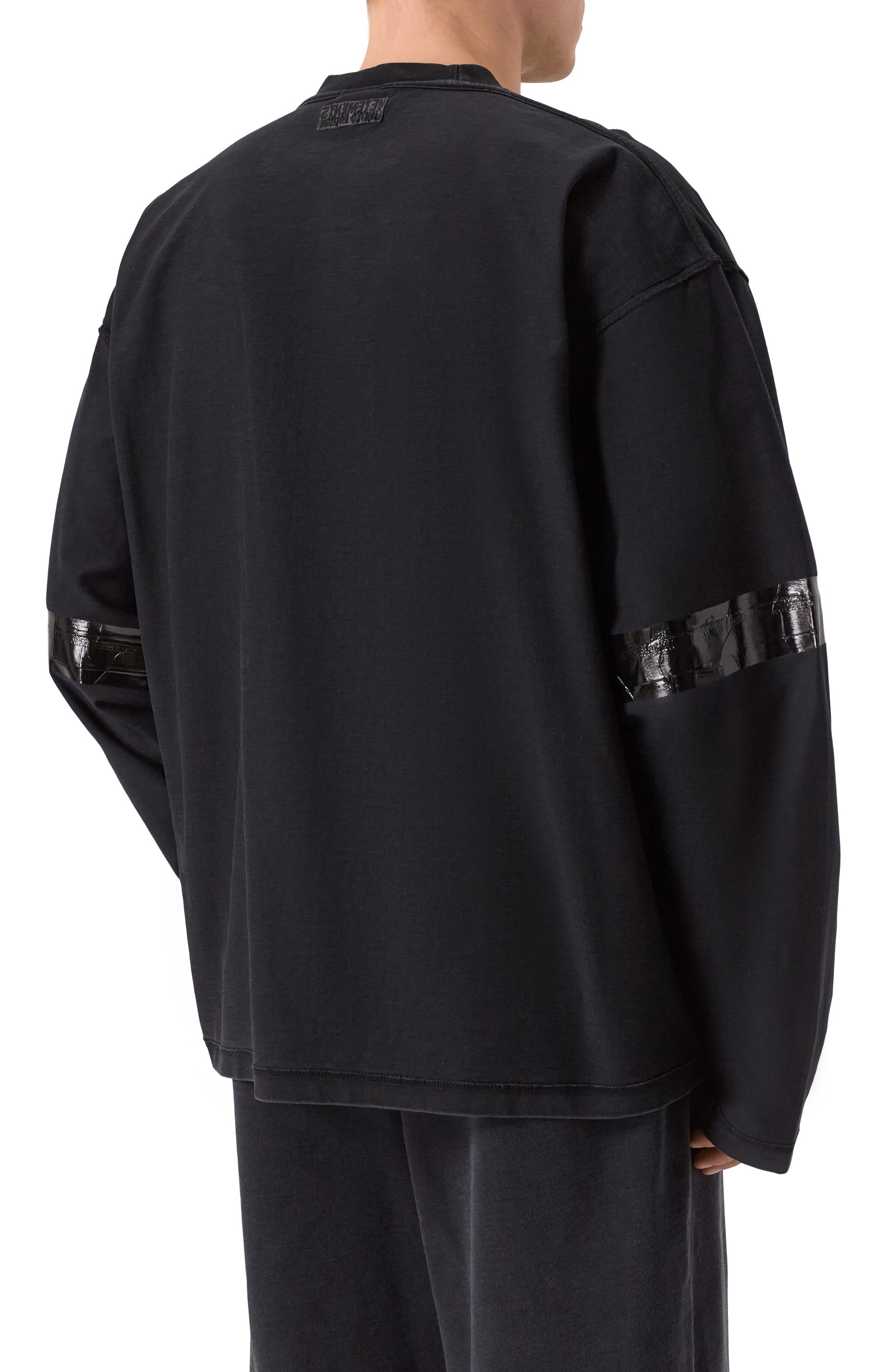 Хлопковый лонгслив VETEMENTS, арт. ME76LS144B/1200 LIGHT JERSEY, фото 4