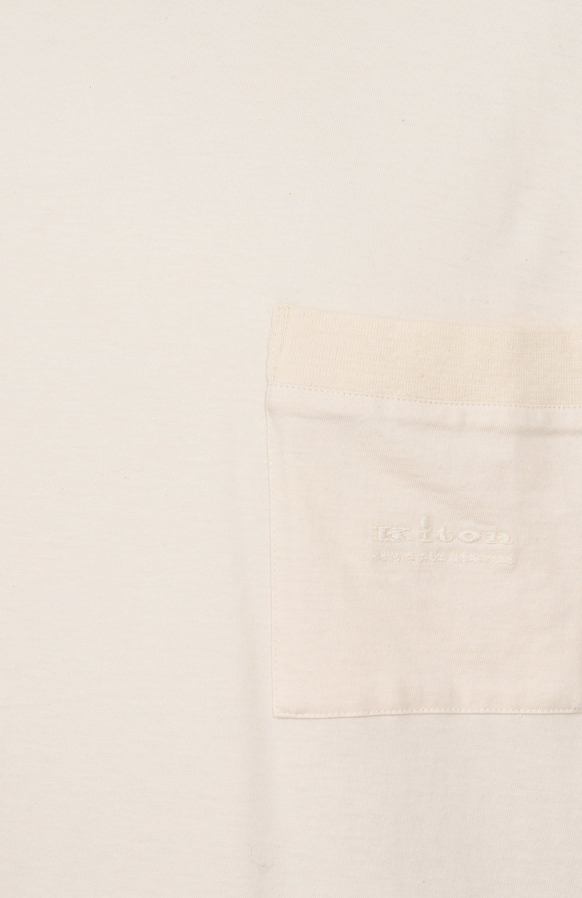 Футболка из хлопка и шелка KITON, арт. UMM062908, фото 6