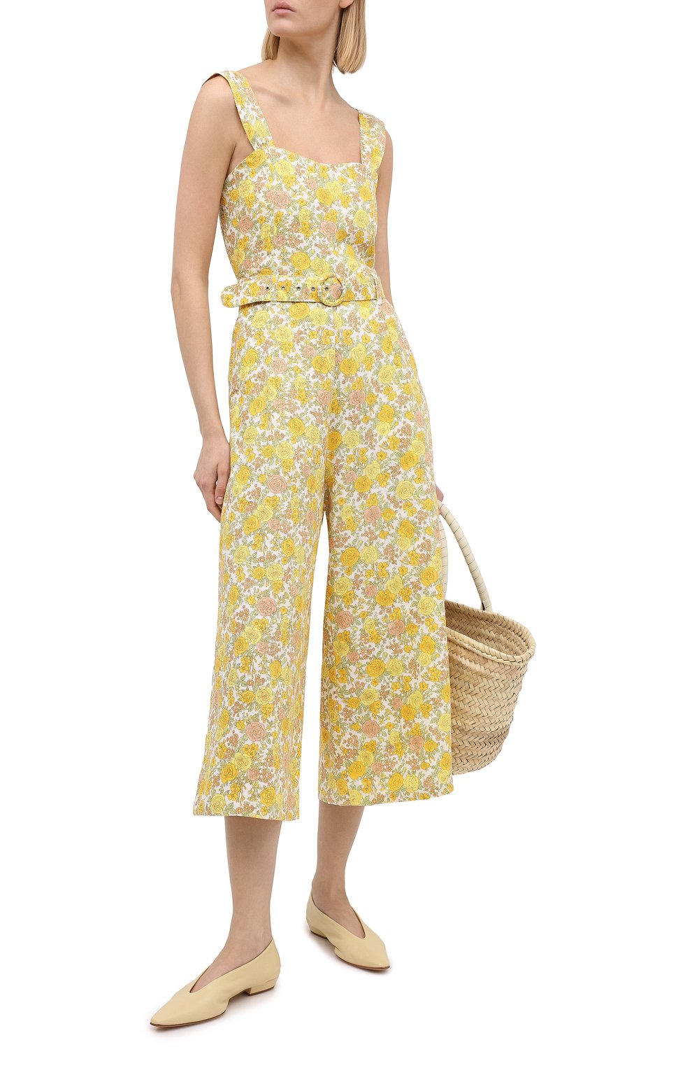 Льняной комбинезон FAITHFULL THE BRAND, арт. FF1429-GGF, фото 2