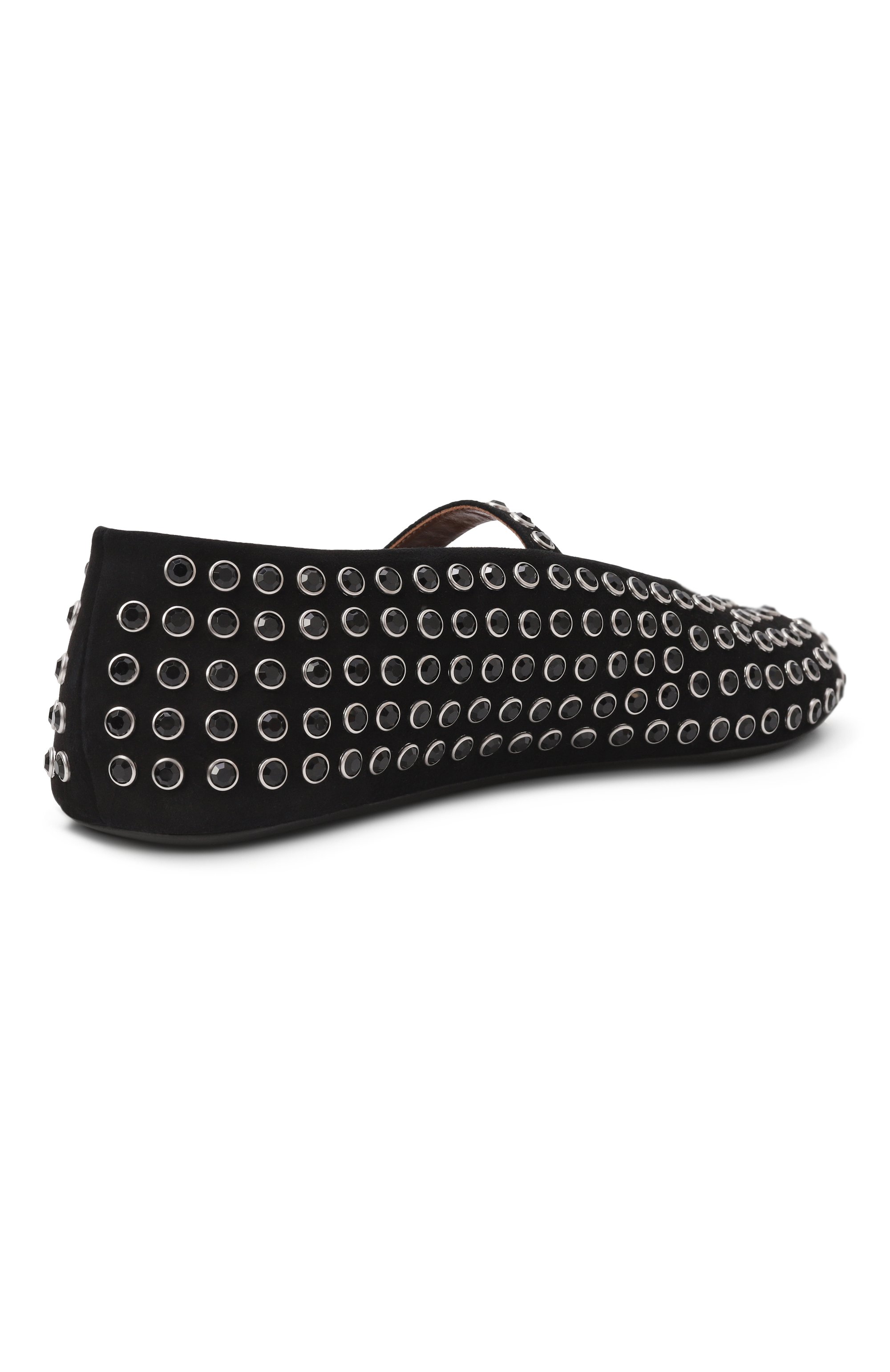 Замшевые балетки ALAIA, арт. AA3A029CK234, фото 5