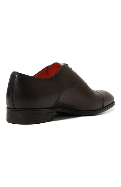 Кожаные оксфорды SANTONI, арт. MGSG11011SMABUSFT50, фото 5