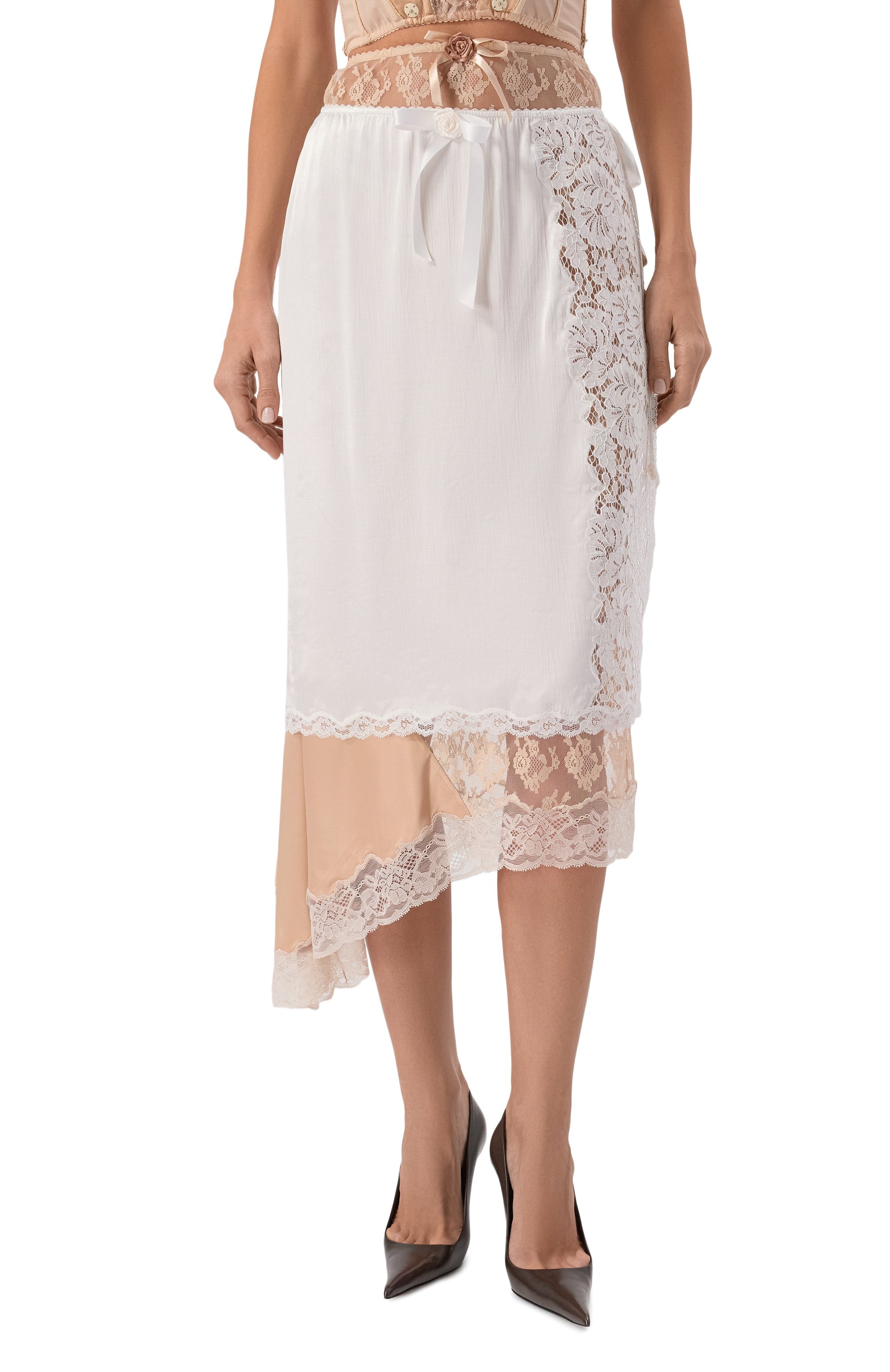 Атласная юбка DANIIL ANTSIFEROV, арт. DA_1835, фото 3