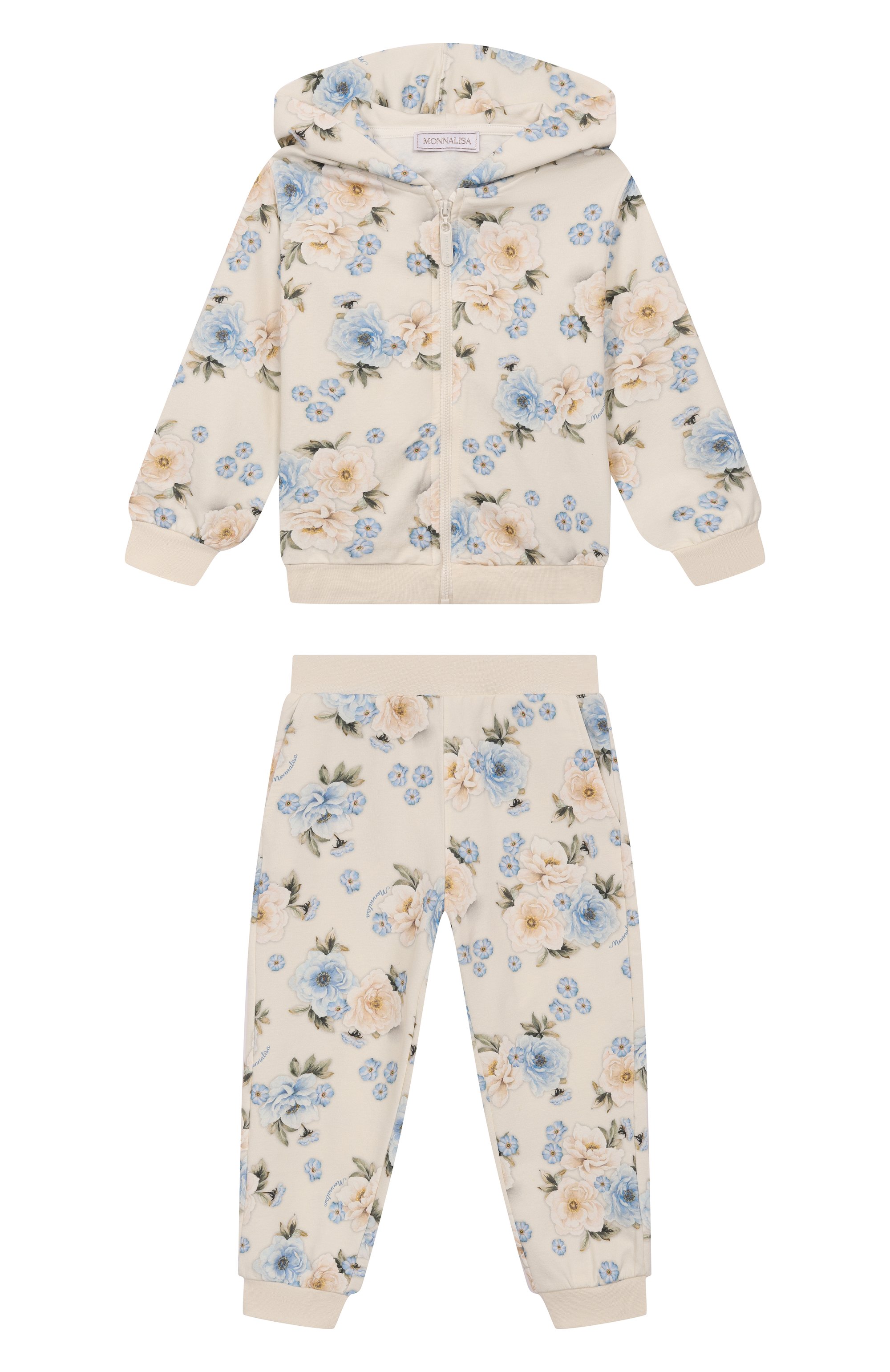 Комплект из толстовки и брюк MONNALISA, арт. 39F502NP, фото 1