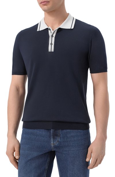 Хлопковое поло KITON, арт. UMK0926, фото 3