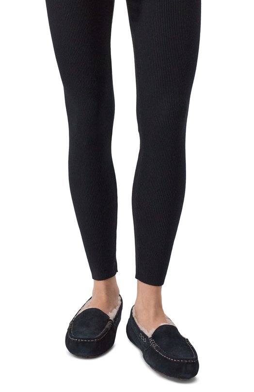 Замшевые мокасины Ansley UGG 1106878 Чёрный  1106878 Фото 2