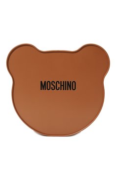 Женский складной зонт MOSCHINO черного цвета, арт. 8432 SUPERMINI | Фото 8 (Нос: Не проставлено; Материал сплава: Проставлено; Материал: Текстиль, Синтетический материал, Металл; Тематический товар: Teddy Bear)