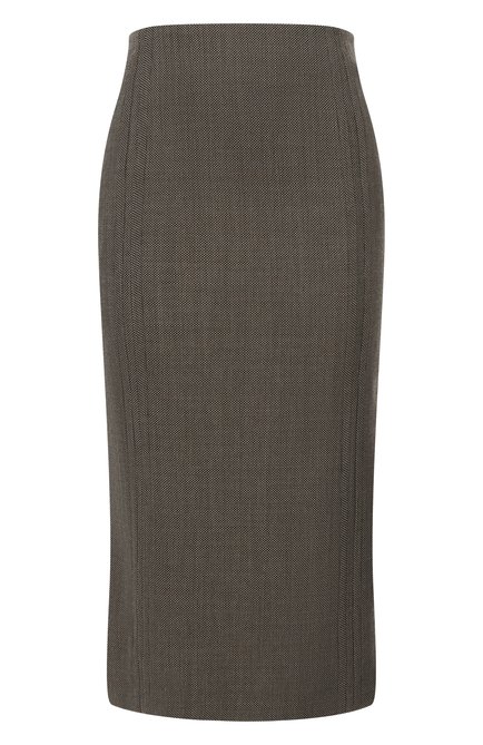 Женская шерстяная юбка MM6, арт. S62ME0017/M35636