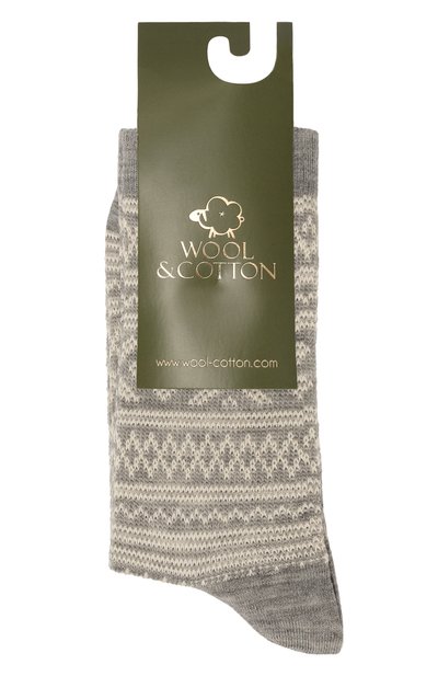 Шерстяные носки WOOL AND COTTON, арт. NNRU-SN03, фото 1