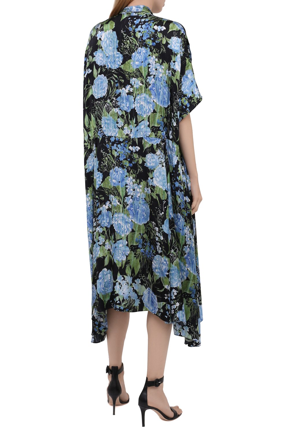 Платье из вискозы BALENCIAGA, арт. 675618/TLLA1, фото 4