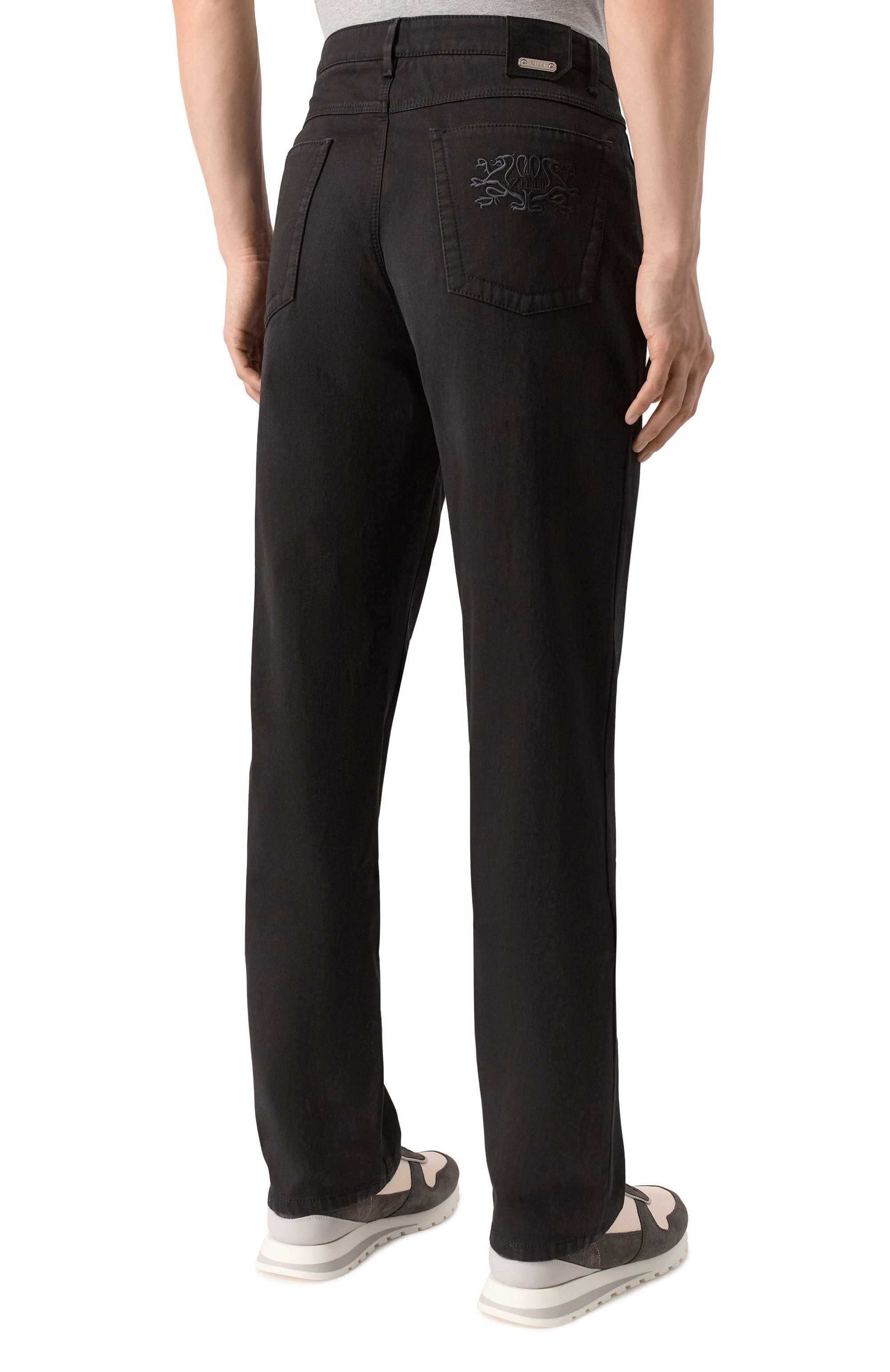 Джинсы regular ZILLI, арт. J5T001M0421VTGE00, фото 4