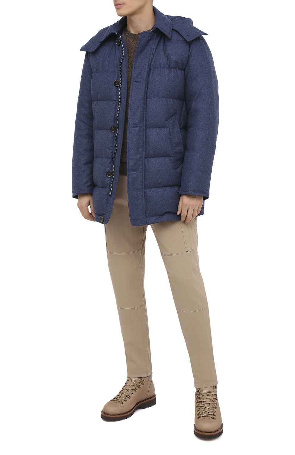 Пуховик KIRED синего цвета по цене 232500 руб., арт. WFAYAL2W7203004000, фото 2 Пуховик KIRED, арт. WFAYAL2W7203004000, фото 2