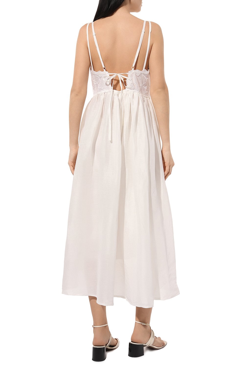 Платье изо льна и шелка MAURIZIO, арт. MZS4W06381077, фото 4