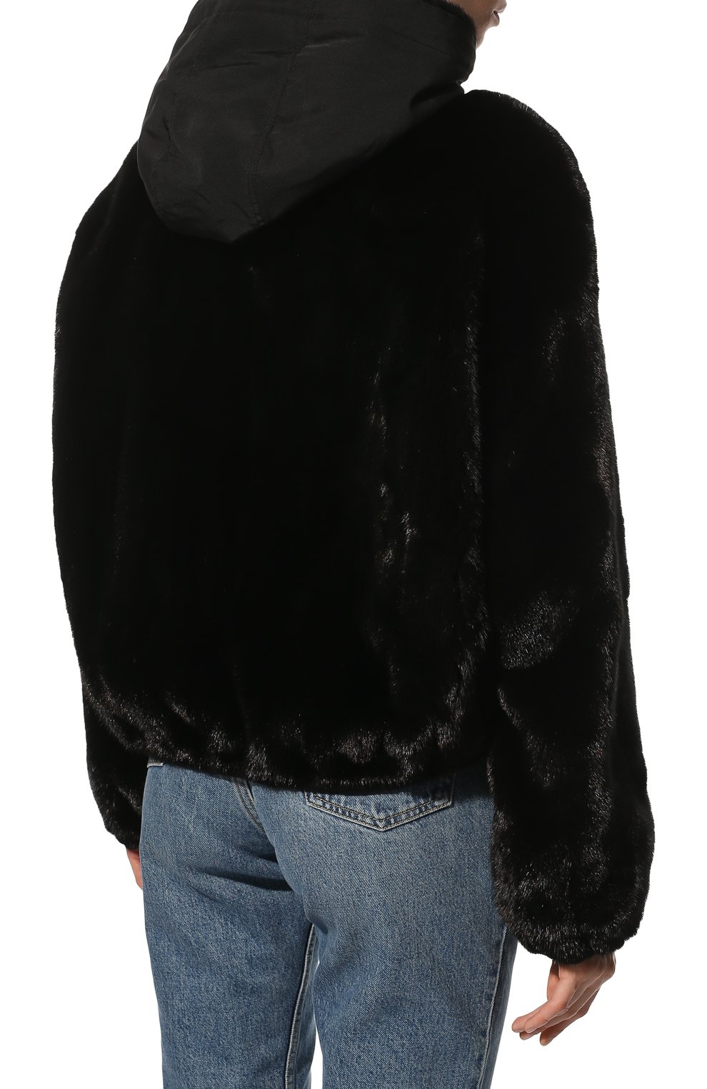 Двусторонняя шуба из меха норки VALENTINO, арт. UF3FBB931AF, фото 4