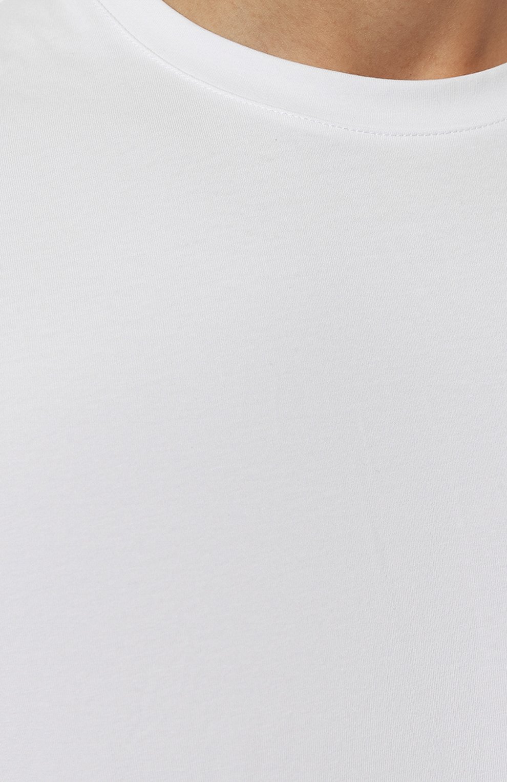 Хлопковый лонгслив 7 FOR ALL MANKIND белого цвета по цене 12650 руб., арт. JSPM2370WH, фото 5 Хлопковый лонгслив 7 FOR ALL MANKIND, арт. JSPM2370WH, фото 5