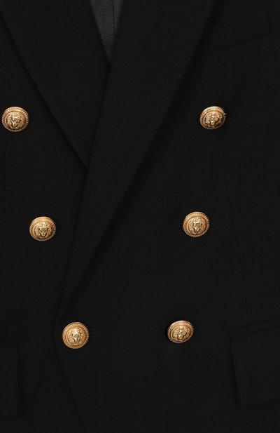 Шерстяной пиджак BALMAIN, арт. BX2Q24, фото 3