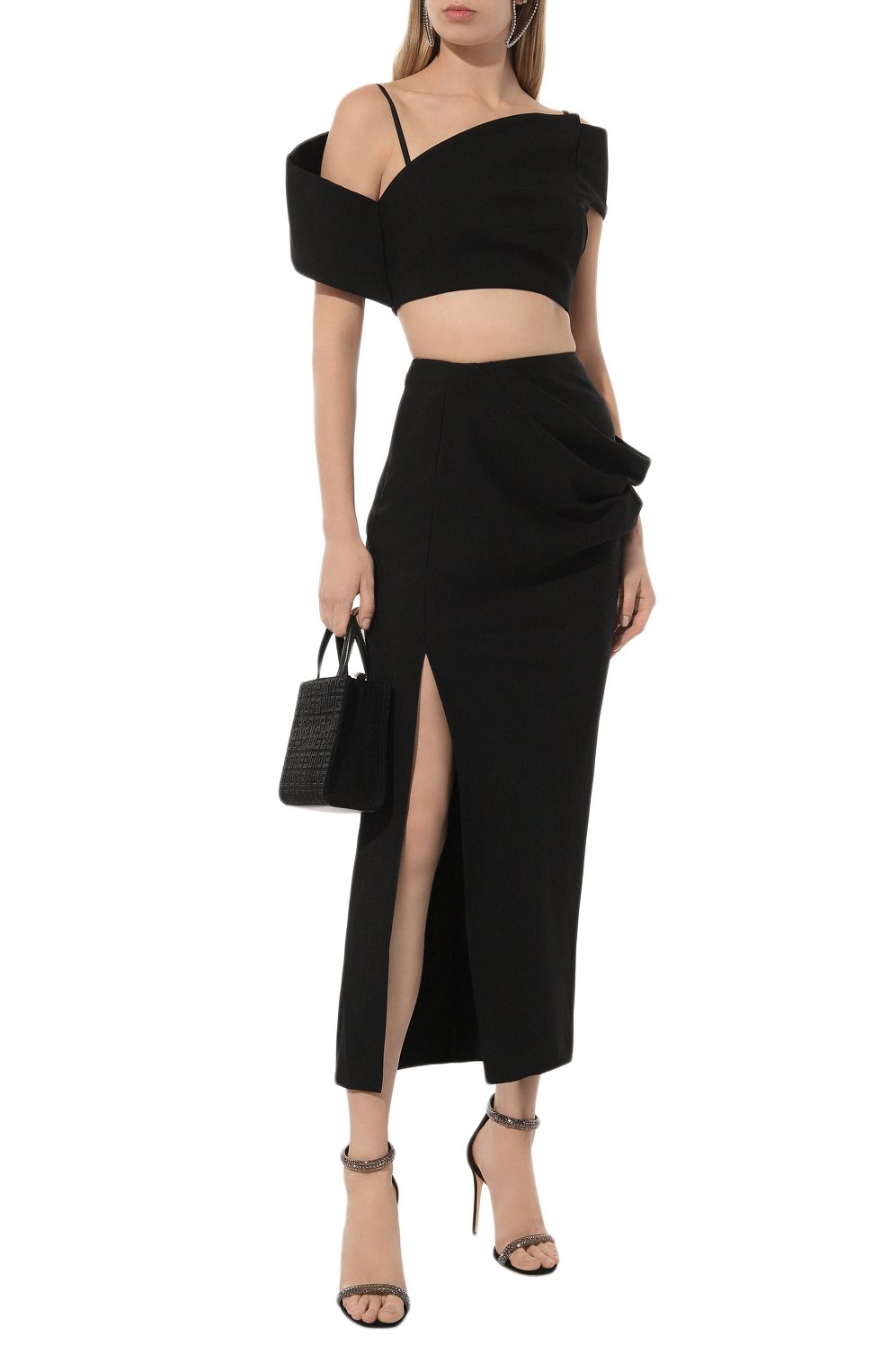 Шерстяная юбка ALEXANDER MCQUEEN, арт. 745749/QJACX, фото 2