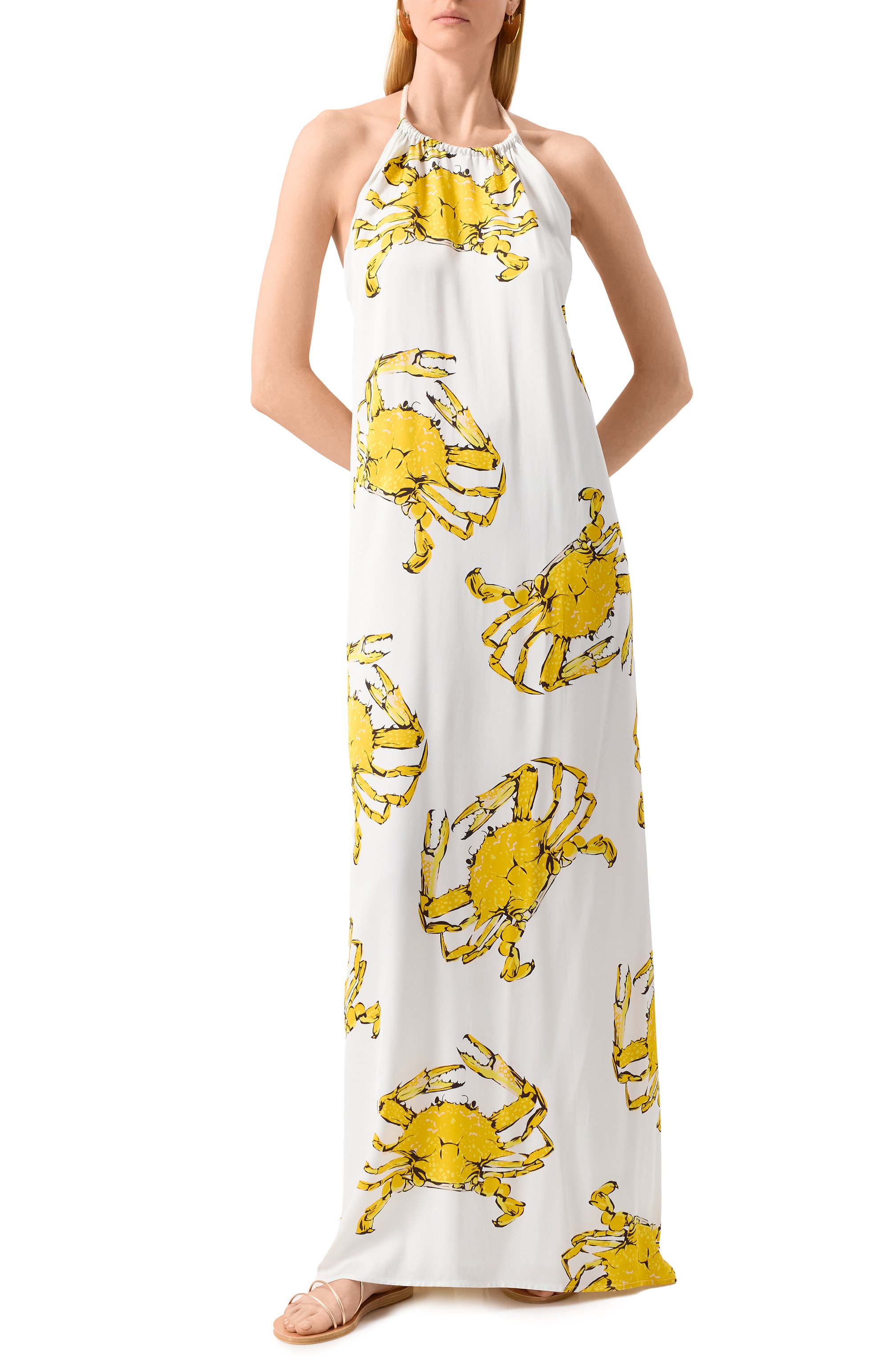 Платье из вискозы MSGM, арт. 3841MDA26A/257152, фото 2