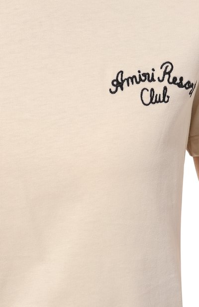 Хлопковая футболка AMIRI, арт. AWJYTE1018, фото 5