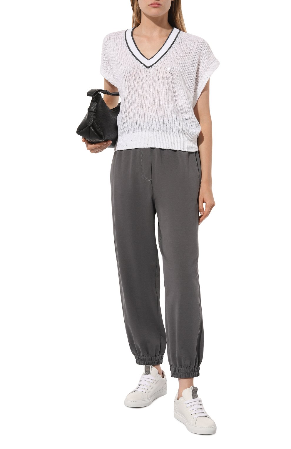 Хлопковые джоггеры BRUNELLO CUCINELLI, арт. MP827HA799, фото 2