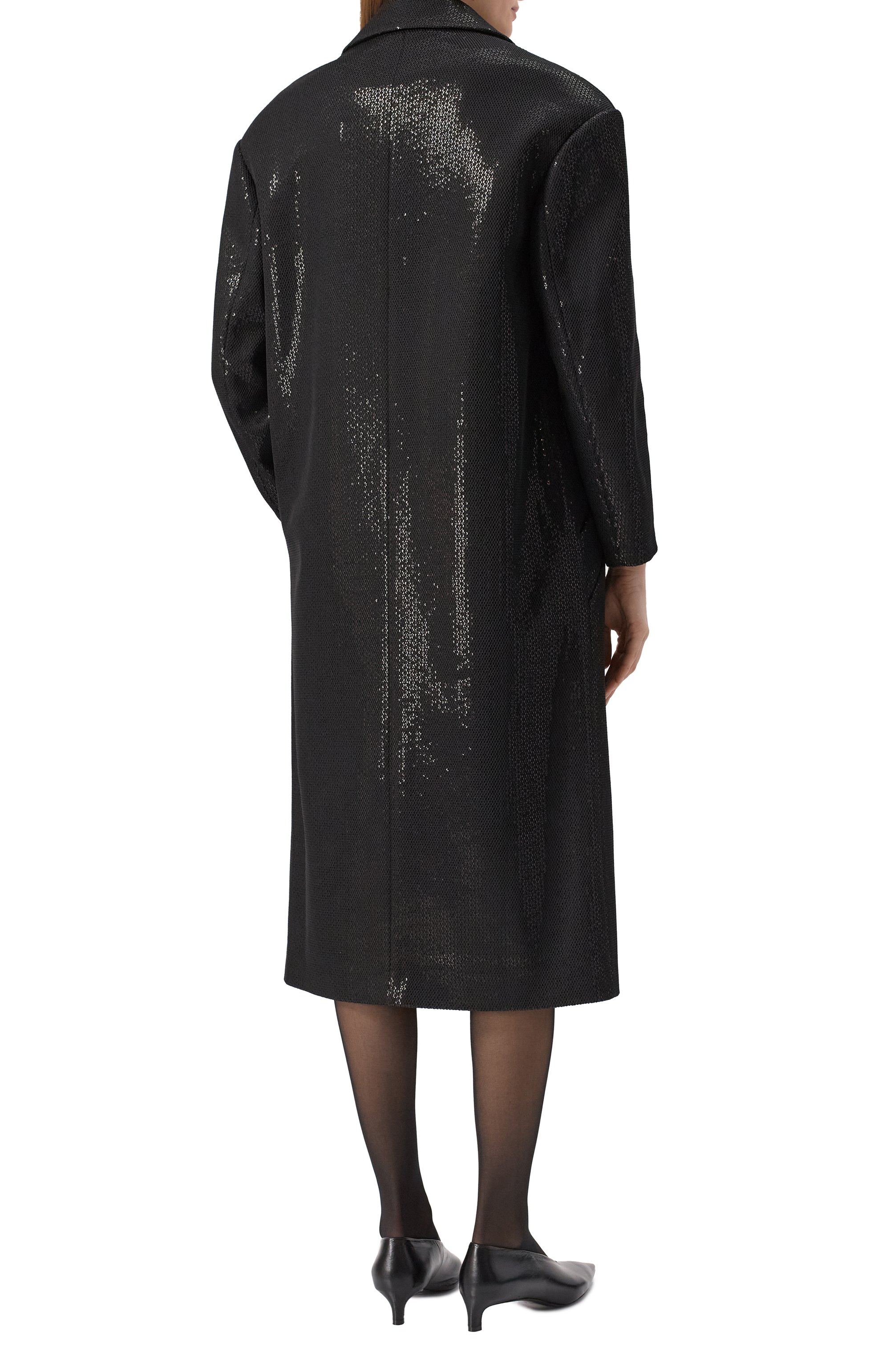 Пальто с отделкой пайетками CHAPURIN, арт. CT/20377/28766-М, фото 4