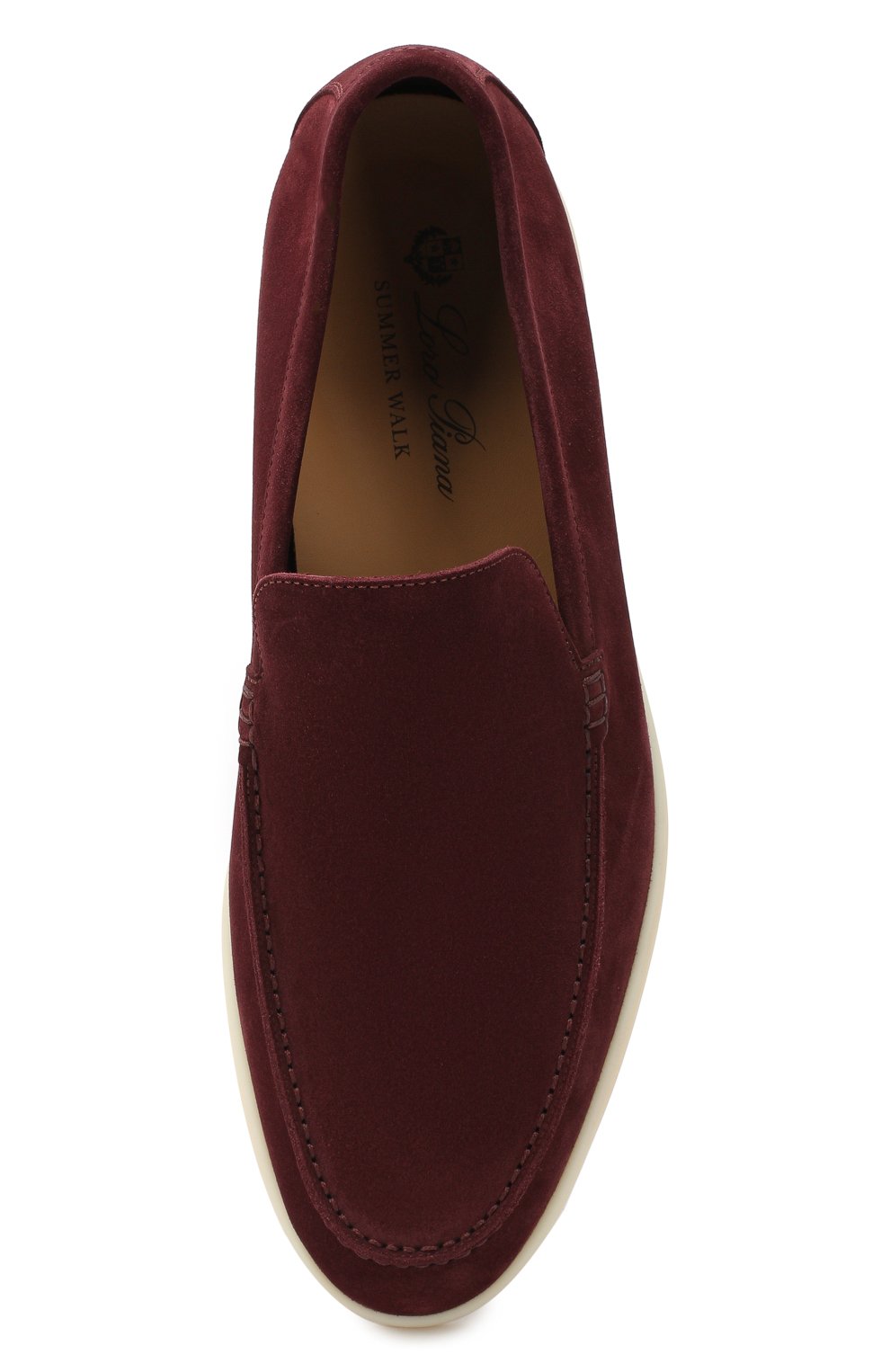 Замшевые лоферы summer walk LORO PIANA, арт. FAE8124, фото 5