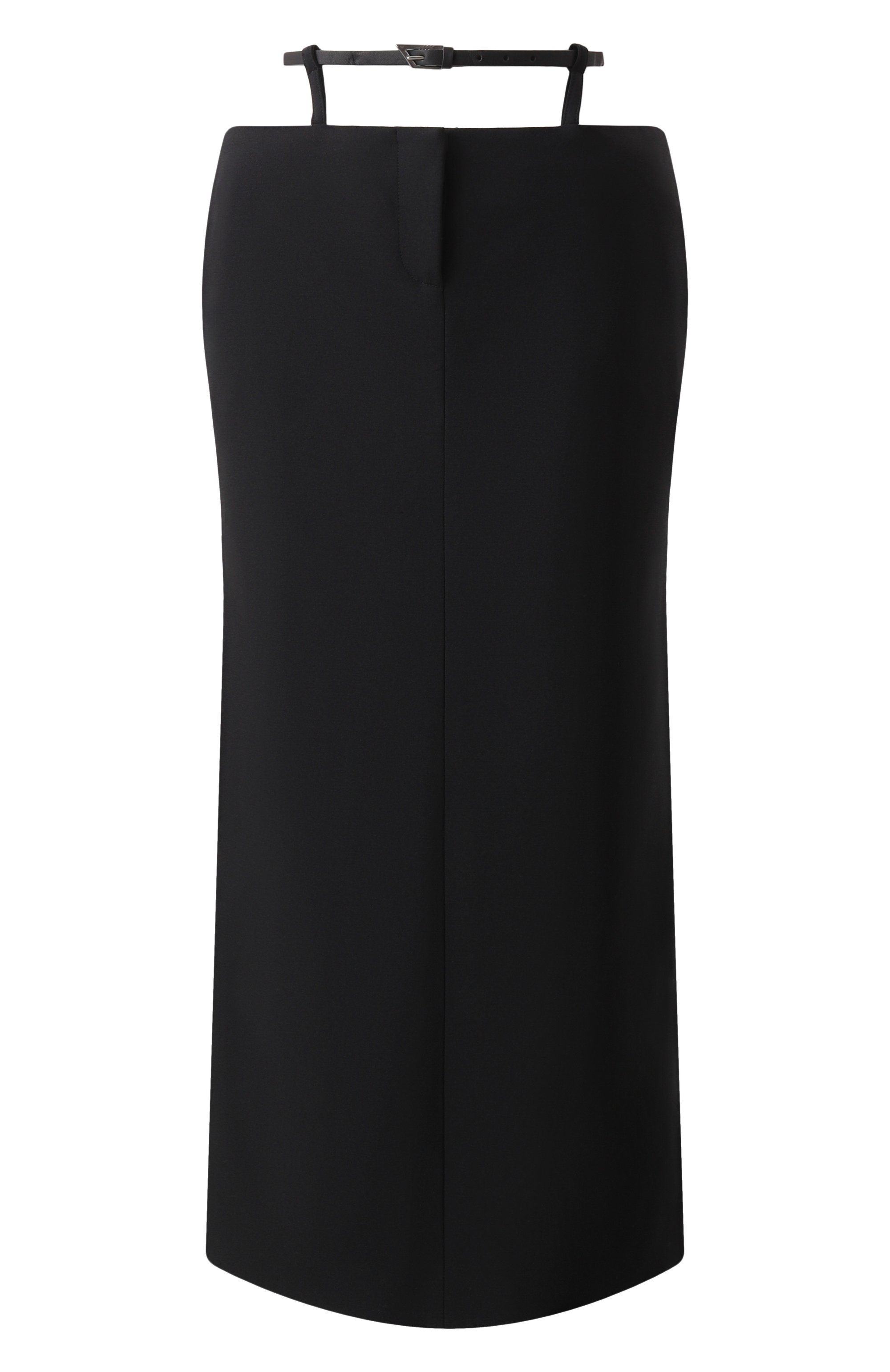 Юбка THE ATTICO черного цвета по цене 114000 руб., арт. 248WCS225/E100, фото 1 Юбка THE ATTICO, арт. 248WCS225/E100, фото 1