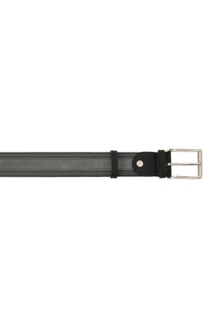Мужской замшевый ремень ARTIOLI темно-серого цвета, арт. GUIM3372/40/RUBBERIZED S0FT KID/SUEDE | Фото 4 (Нос: Не проставлено; Материал: Натуральная кожа, Замша; Случай: Повседневный)