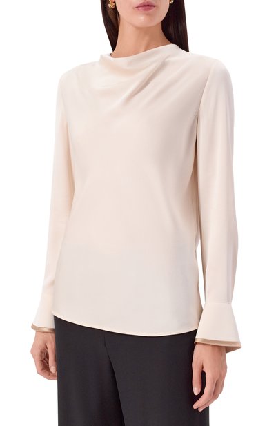 Блузка из вискозы и шелка AGNONA, арт. TT1002E/U5073E, фото 3