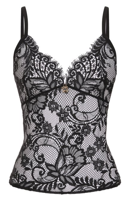 Женский топ из хлопка и шелка ELIE SAAB, арт. T0227NF25/LA004